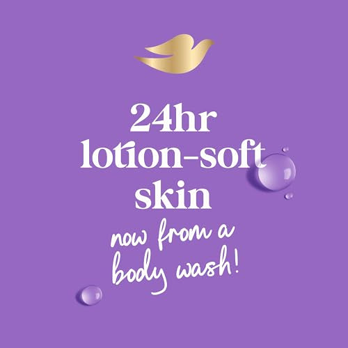 Dove Body Wash with Pump Relax Lavender Oil & Chamomile For 24hr Lotion-Soft Skin Moisturizing Skin Cleanser with No Sulfates No Parabens 30.6 Oz