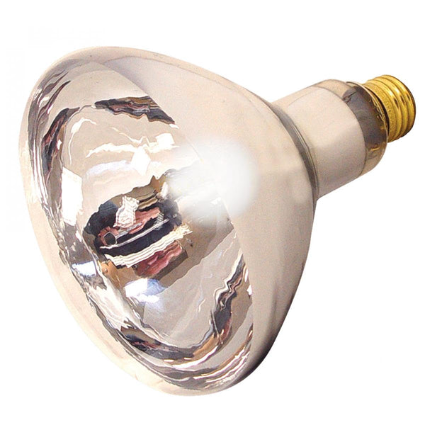 Satco S4750 Medium Bulb in Light Finish, 6.50 inches, 1 Pack, Clear Heat
