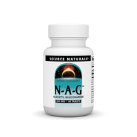 Thumbnail for Source Naturals N-A-G, N-Acetyl Glucosamine for Joint Support and Intestinal Lining*, 250 mg - 60 Tablets