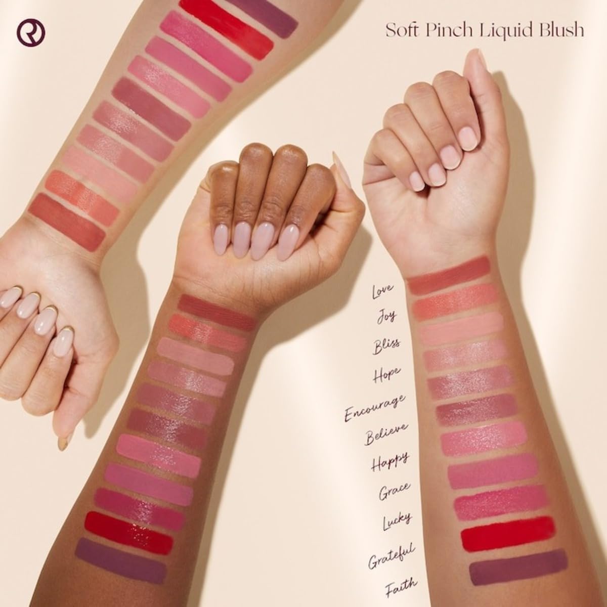 Rare Beauty by Selena Gomez Soft Pinch Liquid Blush Mini Size - Encourage - Soft Neutral Pink