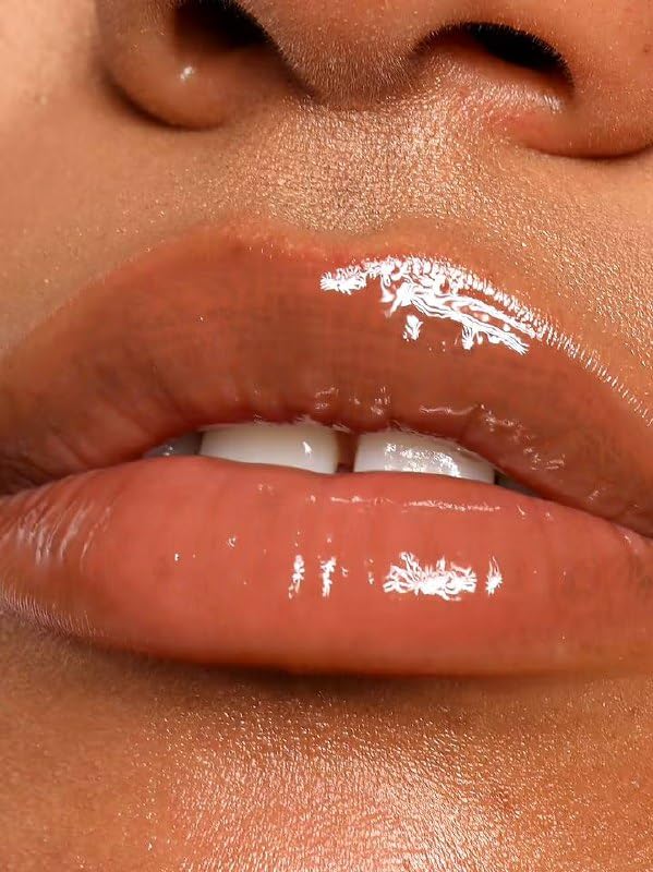 REFY Lip Gloss - Fawn (Medium, mauve brown) + Bonus Premium Korean Hydrating Sheet Masque