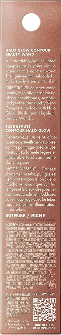 Thumbnail for e.l.f. Halo Glow Contour Beauty Wand, Liquid Contour Wand For A Naturally Sculpted Look, Buildable Formula, Vegan & Cruelty-free, Deep/Rich