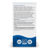 Thumbnail for Nordic Naturals Magnesium Complex - 90 Capsules - 225 mg Magnesium, 1.9 mg Iron - Brain & Heart Health, Mood, Energy, & Muscle Relaxation - Non-GMO, Vegan - 30 Servings