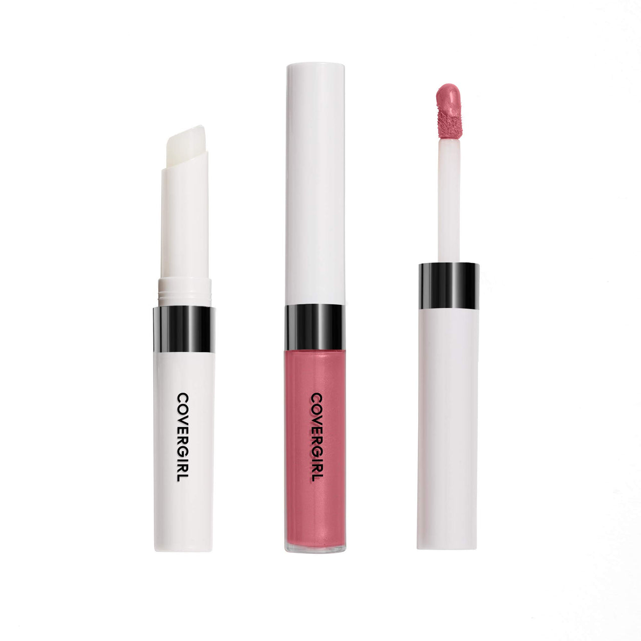 COVERGIRL Outlast All-day Moisturizing Lip Color Set, Always Rosy, 1 Count Pack of 2