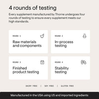 Thumbnail for THORNE - Advanced Iron Complex (Formerly Ferrasorb) - Complete Blood Support Formula* - Elemental Iron, Folate, B and C Vitamins for Optimal Absorption - Gluten, Dairy & Soy-Free - 60 Servings
