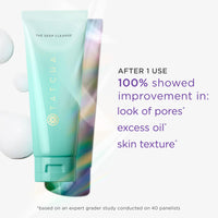 Thumbnail for Tatcha The Deep Cleanse | Deep Pore Cleanser & Exfoliating Face Wash to Minimize Excess Oil & Tightens Pores | 150 ml / 5 oz