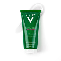 Thumbnail for VICHY Normaderm Daily Acne Face Wash, 0.5% Salicylic Acid Cleanser, Gel Cleanser For Oily Skin, Removes Excess Oil, Dirt & Clogged Pores, Oil Free Acne Wash, Soap & Sulfate Free, Non-Drying