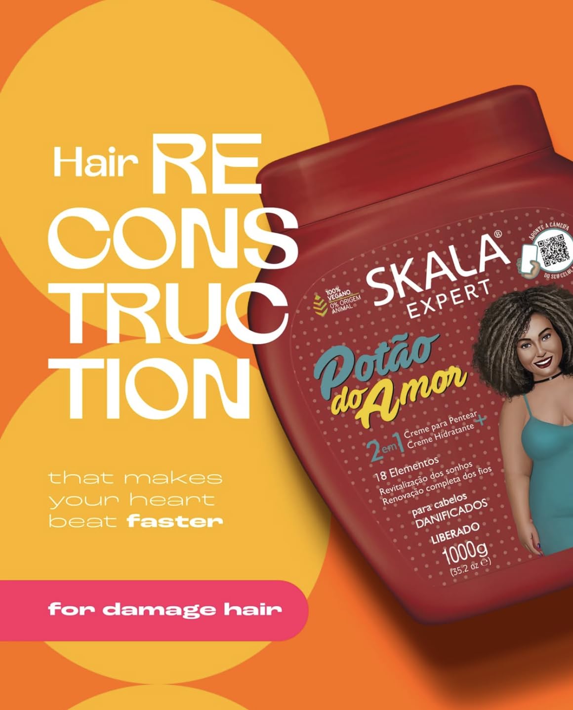 SKALA Potao do Amor 2 in 1 Hair Cream