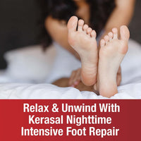 Thumbnail for Kerasal Nighttime Intensive Foot Repair, Skin Healing Ointment for Cracked Heels and Dry Feet, 1 oz (Packaging May Vary)