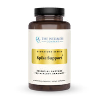 Thumbnail for The Wellness Company Spike Support - Detox, Immune Health, Blood Flow, Anti-Clotting - Nattokinase, Dandelion Root, & Black Sativa | 60ct (1 Month Supply)
