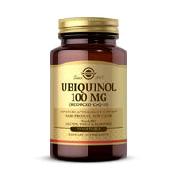 Thumbnail for Solgar Ubiquinol 100 mg (Reduced CoQ-10) - 50 Softgels - Advanced Antioxidant Support - Non-GMO, Gluten Free, Dairy Free - 50 Servings