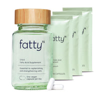 Thumbnail for Fatty15 C15:0 Pentadecanoic Acid Supplement The Longevity Nutrient - 90 Vegan Capsules - 3X Cellular Benefits of Fish Oil EPA Omega 3 Supplements - Liver Support & Mitochondrial Health