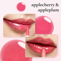 Thumbnail for NOONI Vegan Appleseed Lip Oil Set - Applecherry & Appleplum | Long-Lasting, Moisturizing, Plumping, Revitalizing for Dry Lips, Waterproof, No Peel Off, Korean Tint, 0.12 FL Oz x 2ea