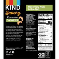 Thumbnail for KIND® Bars Savory 18ct Variety Pack (Rosemary, Jalapeno and Paprika), 6g Protein, High Fiber, Gluten Free Snack Bars