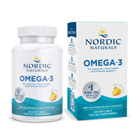 Thumbnail for Nordic Naturals Omega-3, Lemon Flavor - 60 Soft Gels - 690 mg Omega-3 - Fish Oil - EPA & DHA - Immune Support, Brain & Heart Health, Optimal Wellness - Non-GMO - 30 Servings
