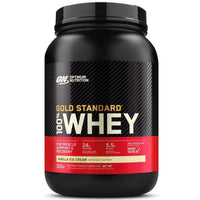 Thumbnail for Optimum Nutrition 100% Whey Gold Standard, Vanilla Ice Cream, 2 Pound