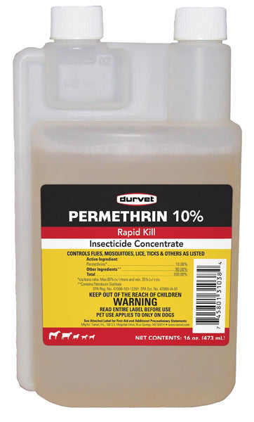 Durvet 2253554 Permethrin EC 10-Percent