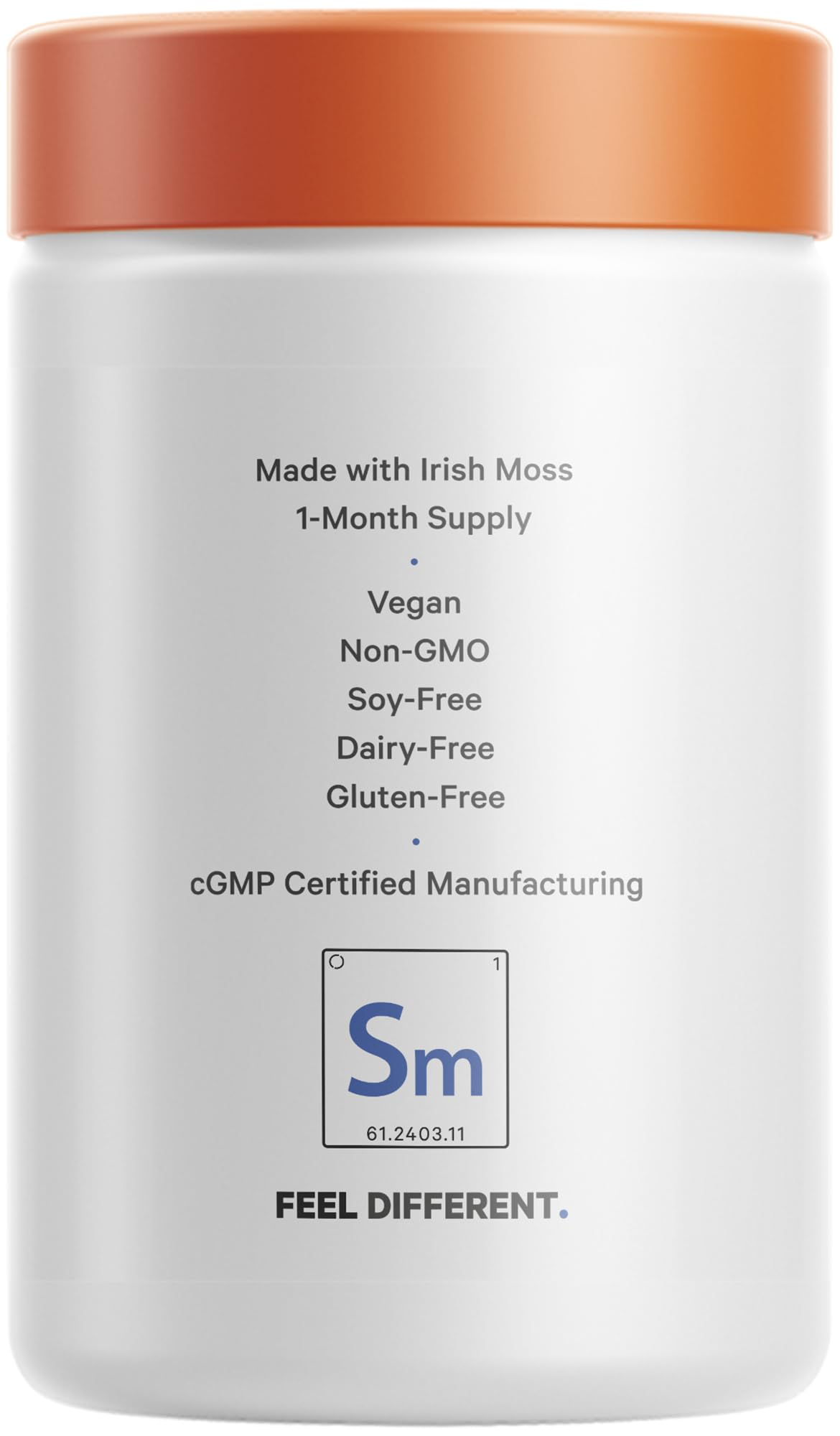 Codeage Irish Sea Moss Gummies Supplement - 300mg Irish Sea Moss 10:1 Extract - Delicious Strawberry Flavor - Vegan, Non-GMO, Gluten-Free - 60 Gummies