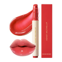 Thumbnail for Nature Republic HONEY MELTING LIP (04 POMEGRANATE) SOFT LIP STICK, Hydrating Gloss, Moisturizing balms, Sheer tint, Shine & Glowy Finish, korean make up