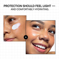 Thumbnail for ROUND LAB Birch Juice Moisturizing UV LOCK SPF 45, 1.69 Fl Oz, Hydrating Lotion-like Lightweight Glow Sunscreen for Sensitive Skin, No White Cast, Fragrance-Free, Protector Solar, Korean Sunscreen