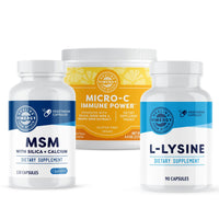 Thumbnail for Vimergy Collagen Replenish Kit – Collagen Support Supplement with MSM, Lysine & Micro-C Immune Power™ (Vitamin C) – Supports Hair, Skin & Nails, Keratin & Elastin*