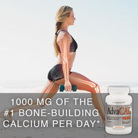 Thumbnail for Lane Innovative - AdvaCAL 1000, Advanced Calcium Supplement, Easy to Swallow Extra Small Capsule, Supports Increased Bone Density (50 Servings)