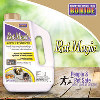 Thumbnail for Bonide Rat Magic Rodent Repellent, 5 lb. Ready-to-Use Granules for Indoor & Outdoor Rodent Control, People & Pet Safe