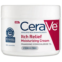 Thumbnail for CeraVe Moisturizing Cream for Dry Skin Relief, 12 Ounce, Fragrance Free Cream with Pramoxine for Itch Relief