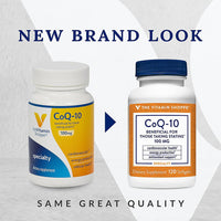 Thumbnail for The Vitamin Shoppe CoQ-10 100mg Beneficial for Those Taking (120 Softgels)