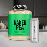 Thumbnail for NAKED Chocolate Pea Protein Isolate 2LB Pure Micronized Creatine Monohydrate 500g (100 Servings) – Vegan; Bulk; Non-GMO; Gluten Free; Soy Free