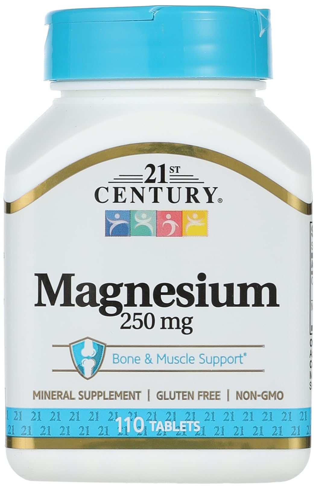 21st Century Magnesium, 250 mg, 110 Tablets