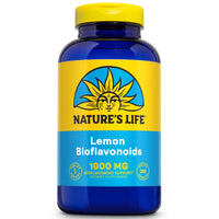 Thumbnail for Nature's Life Lemon Bioflavonoids 1000mg - Citrus Bioflavonoids Supplement with Hesperidin and Rutin - Antioxidant and Cellular Support, Vitamin C Absorption - 60 Day Guarantee, 250 Serv, 250 Tablets