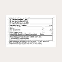 Thumbnail for THORNE - Creatine + Alpha GPC - Micronized Creatine Monohydrate Powder - Support for Muscles & Cognitive Function* - for Women & Men - Watermelon Lemonade - NSF Certified for Sport - 30 Servings