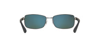 Thumbnail for Ray-Ban RB3478 Rectangular Sunglasses, Gunmetal/Green Polarized, 60 mm