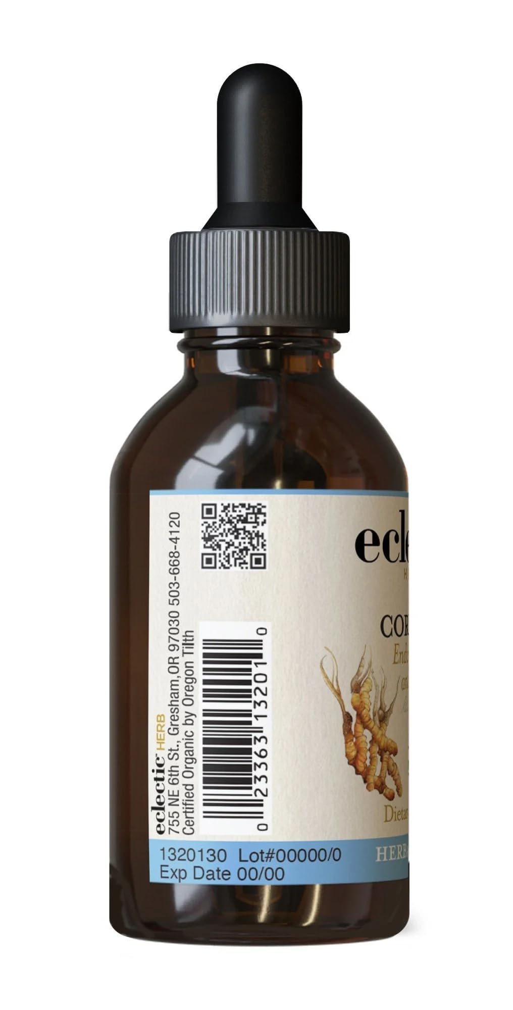 Eclectic Cordyceps, Red, 2 Ounce