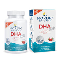 Thumbnail for Nordic Naturals DHA Xtra, Strawberry - 90 Soft Gels - 1660 mg Omega-3 - High-Intensity DHA Formula for Brain & Nervous System Support - Non-GMO - 45 Servings