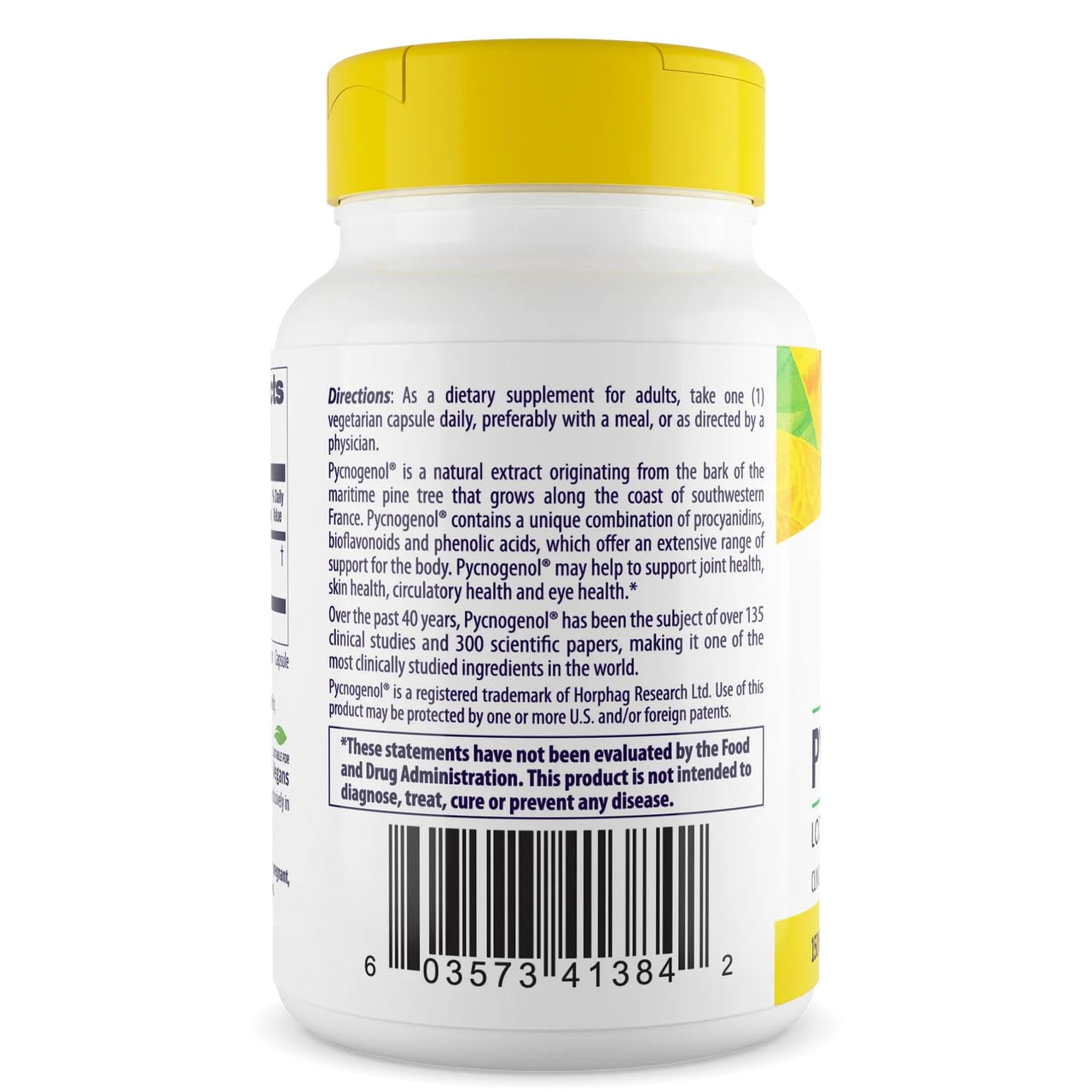 Healthy Origins Pycnogenol 150 mg, French Maritime Pine Bark Extract, Natures Super Antioxidant, Antioxidant, Non-GMO, Vegan, 60 Veggie Capsules