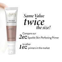 Thumbnail for LAURA GELLER NEW YORK Spackle Primer - Ethereal Rose Glow - Super-Size 2 Fl Oz - Hyaluronic Acid Makeup Primer for Mature Skin