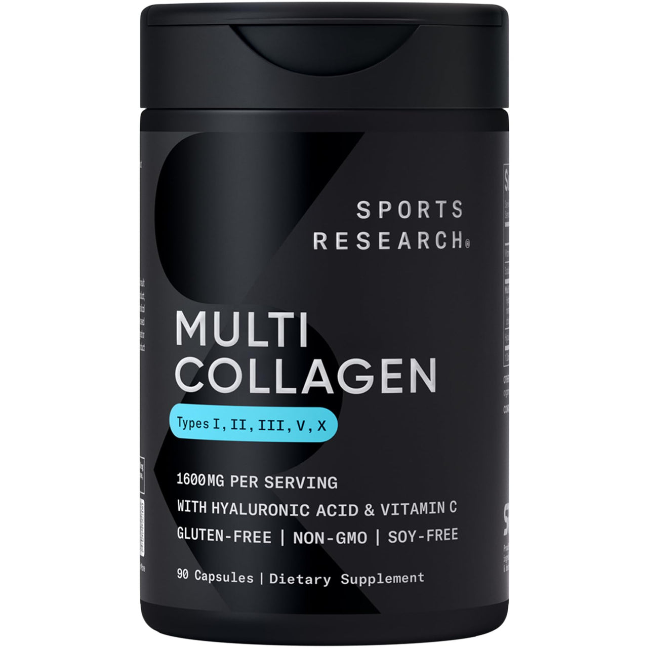 Sports Research® Women's Supplement Pack - Vegan Biotin 10,000mcg with Coconut Oil, Hydrolyzed Collagen Peptides with Hyaluronic Acid + Vitamin C & Phytoceramides 350mg per Softgel