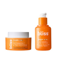 Thumbnail for Bliss Vitamin C Brighten Up Moisturizer + Serum Duo - Brightening & Hydrating - All-Day Moisture, Daily Use - Clean - Vegan & Cruelty-Free
