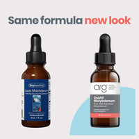 Thumbnail for Allergy Research Group Liquid Molybdenum Supplement - Sulfur Metabolism Support, Detox, Uric Acid, Trace Minerals, 25mcg Liquid Drops - 1 Fl Oz