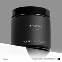 Thumbnail for Toniiq Ultra High Strength Liposomal Apigenin - 100mg Formula - Highly Bioavailable for Superior Absorption - 180 Vegetarian Capsules