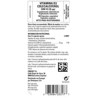 Thumbnail for Solgar Vitamin D3 (Cholecalciferol) 55 mcg (2200 IU), 100 Vegetable Capsules - Helps Maintain Healthy Bones & Teeth - Immune System Support - Non-GMO, Gluten Free, Dairy Free, Kosher - 100 Servings