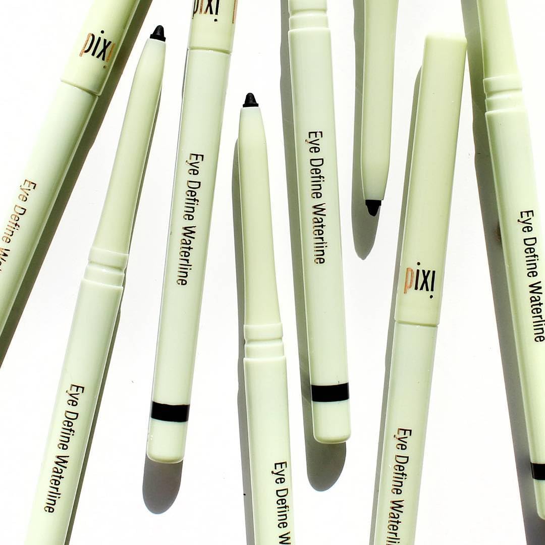 Pixi Beauty Eye Define Waterline | Ultra-Fine Waterproof Eyeliner Pencil for Inner & Upper Lash Line | Smudge-Proof, Transfer Resistant & Long-Wearing | Tightline Black | 0.012 oz/0.35g
