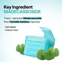 Thumbnail for MEDIHEAL Madecassoside Toner Pads - with Centella Asiatica to Treat Blemishes and Improve Uneven Skin Tone - Vegan Gauze Fabric