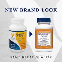 Thumbnail for The Vitamin Shoppe Ubiquinol CoQ-10 200mg Beneficial for Those (120 Softgels)