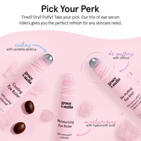 Thumbnail for grace & stella Under Eye Brightener Roller - Airplane Travel Essentials - Travel Size Toiletries - Retinol & Caffeine Eye Serum for Puffiness, Dark Circles, Wrinkles - Vegan Skincare (15ml / 0.51floz)