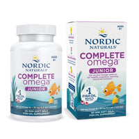 Thumbnail for Nordic Naturals Complete Omega Jr., Lemon - 90 Mini Soft Gels - 283 mg Total Omega-3s & 35 mg GLA - Healthy Cognition, Nervous System Function - Non-GMO - 45 Servings