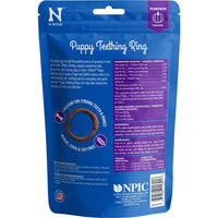 Thumbnail for N-Bone Puppy Teething Ring Pumpkin Flavor, Single