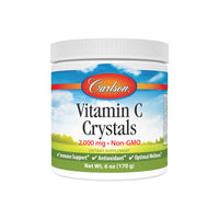 Thumbnail for Carlson Labs Non GMO Vitamin C Crystals, 6 Ounce